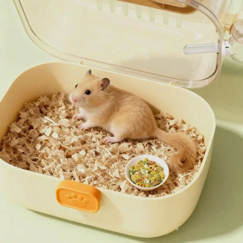 Travel Carrier Portable Hamster Carrying Cage with Handle and Water Bottle Pet Supplies for Small 1005011706709427
