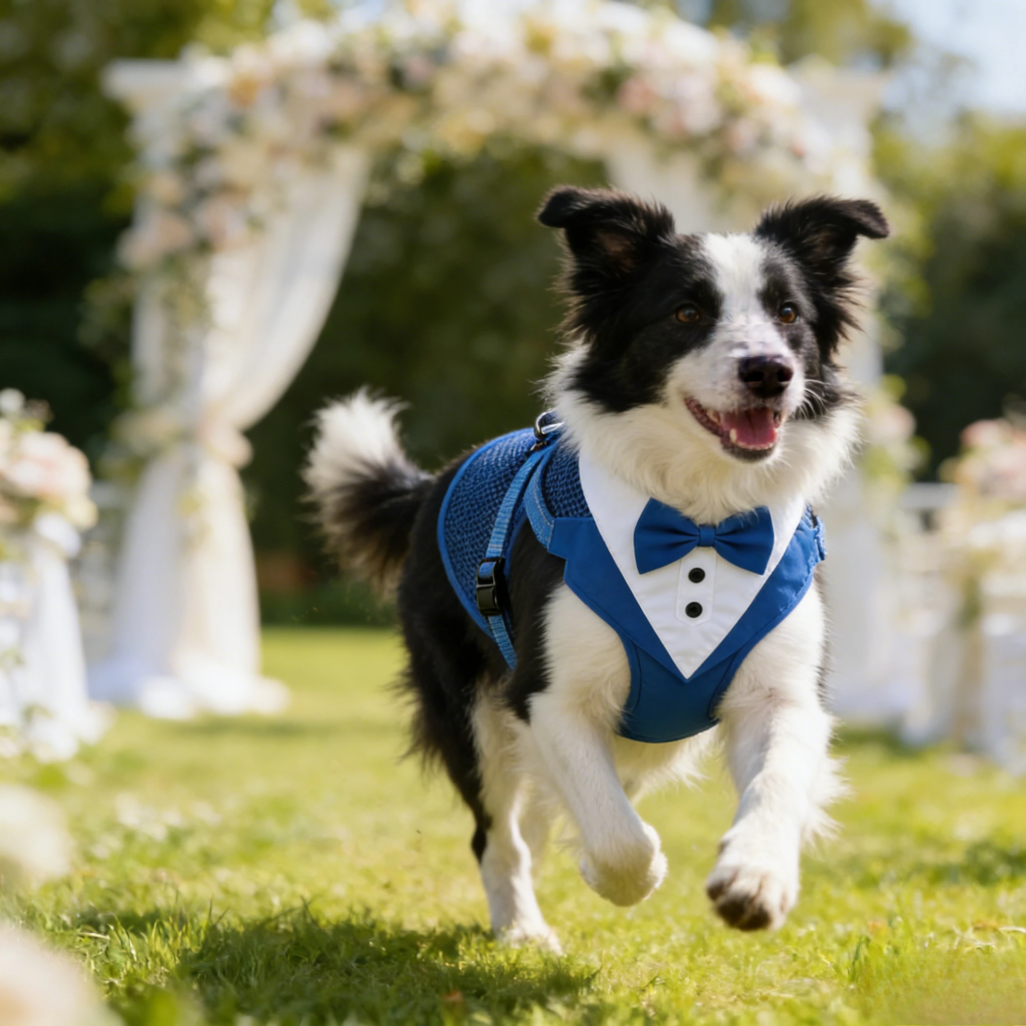 New Pet Dog Harness Vest with Leash Formal Suit Tuxedo Style for Small Medium Large Dogs Wedding 1005011750140777