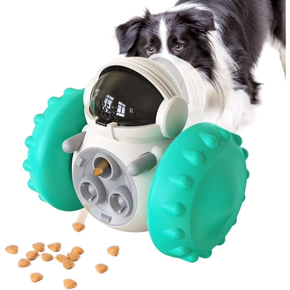 Robot Shaped Dog Puzzle Toys Challenging Brain Game Dogs Food Dispenser Food Maze Feeder Treat 1005011778445544
