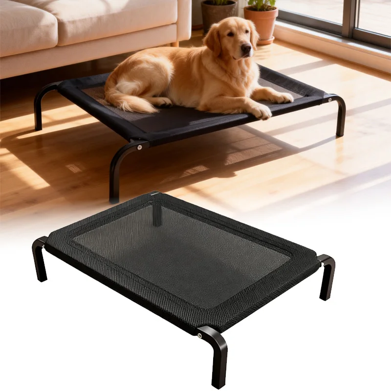 Elevated Big Dog Bed Summer Dog Nest Convenient Carry Moisture Proof for Outdoor Home Large Cat Bed 1005011807318704