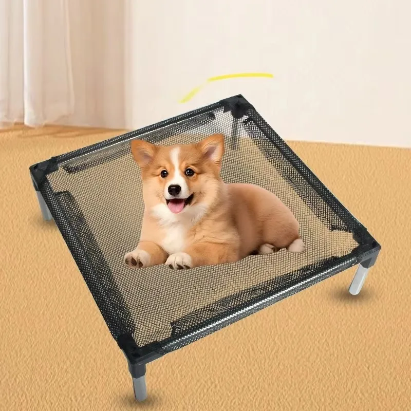Pet Bed, Cat Dog Folding Camping Bed, Marching Bed, Portable, Detachable, Washable 1005011822238911