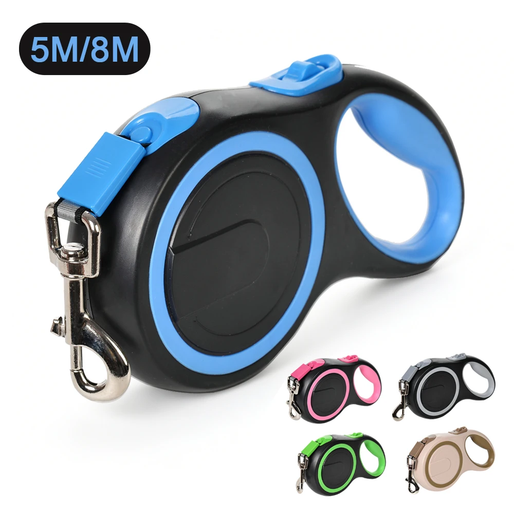Automatic Retractable Big Dog Leash 5M 8M Strong Pet Roulette Leash for Small Large Dogs Cats 1005011830838718