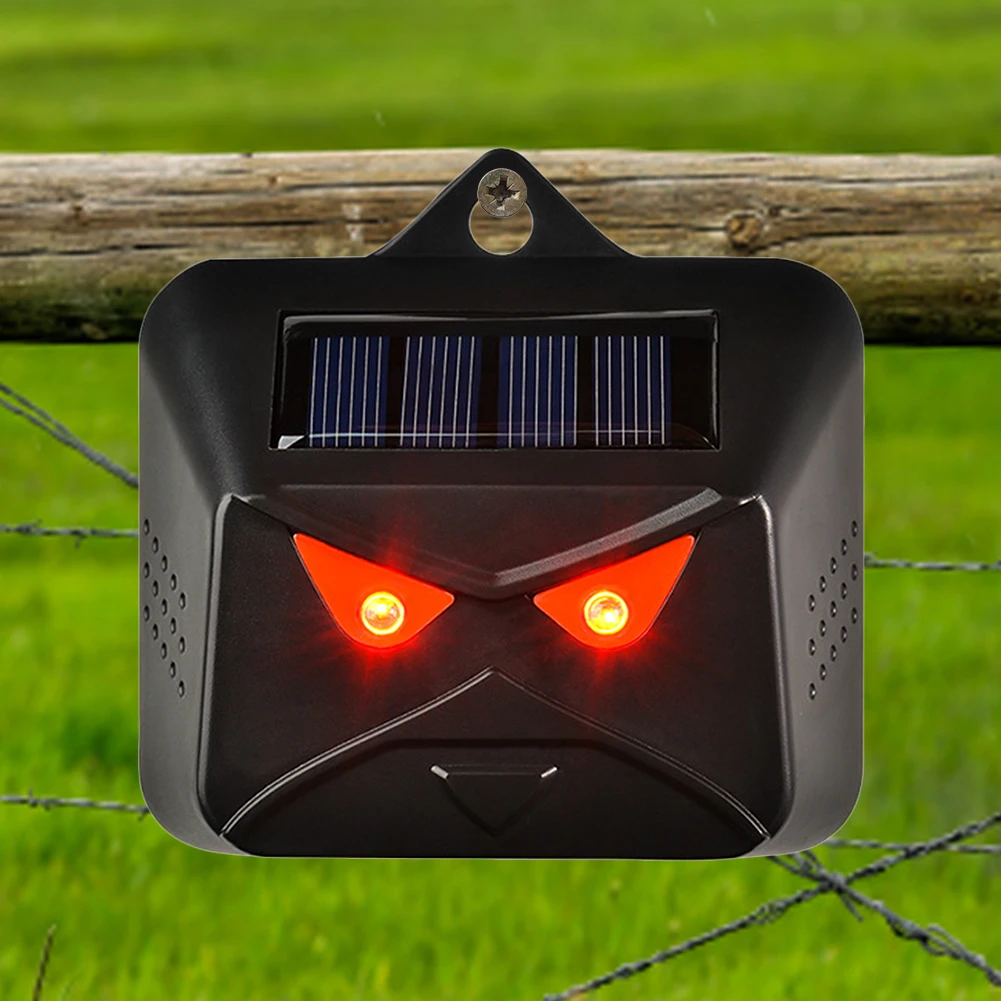 Pet Dogs Repeller IP44 Waterproof Animal Deterrent Red Light Drive Dual Mode Power Supply (1000mAh) 1005011833830374