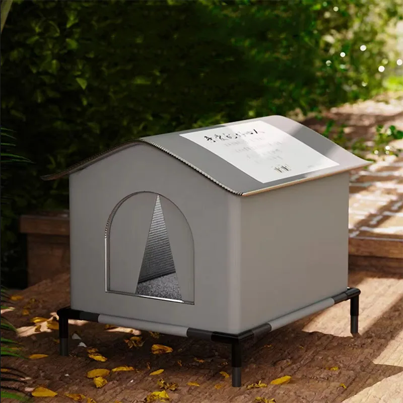 Stray Cat Dog House Waterproof Outdoor Winter Warm Pet Cave Sleeping Beds Home Foldable Washable 1005011835151725