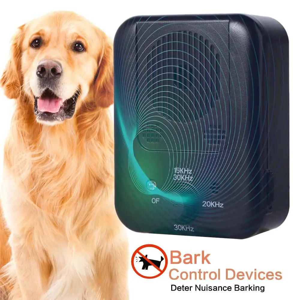 Ultrasonic K4 Ultrasonic Anti Bark Device Intelligent Rechargeable Dog Repeller Trainer 3 Levels 1005011845645385
