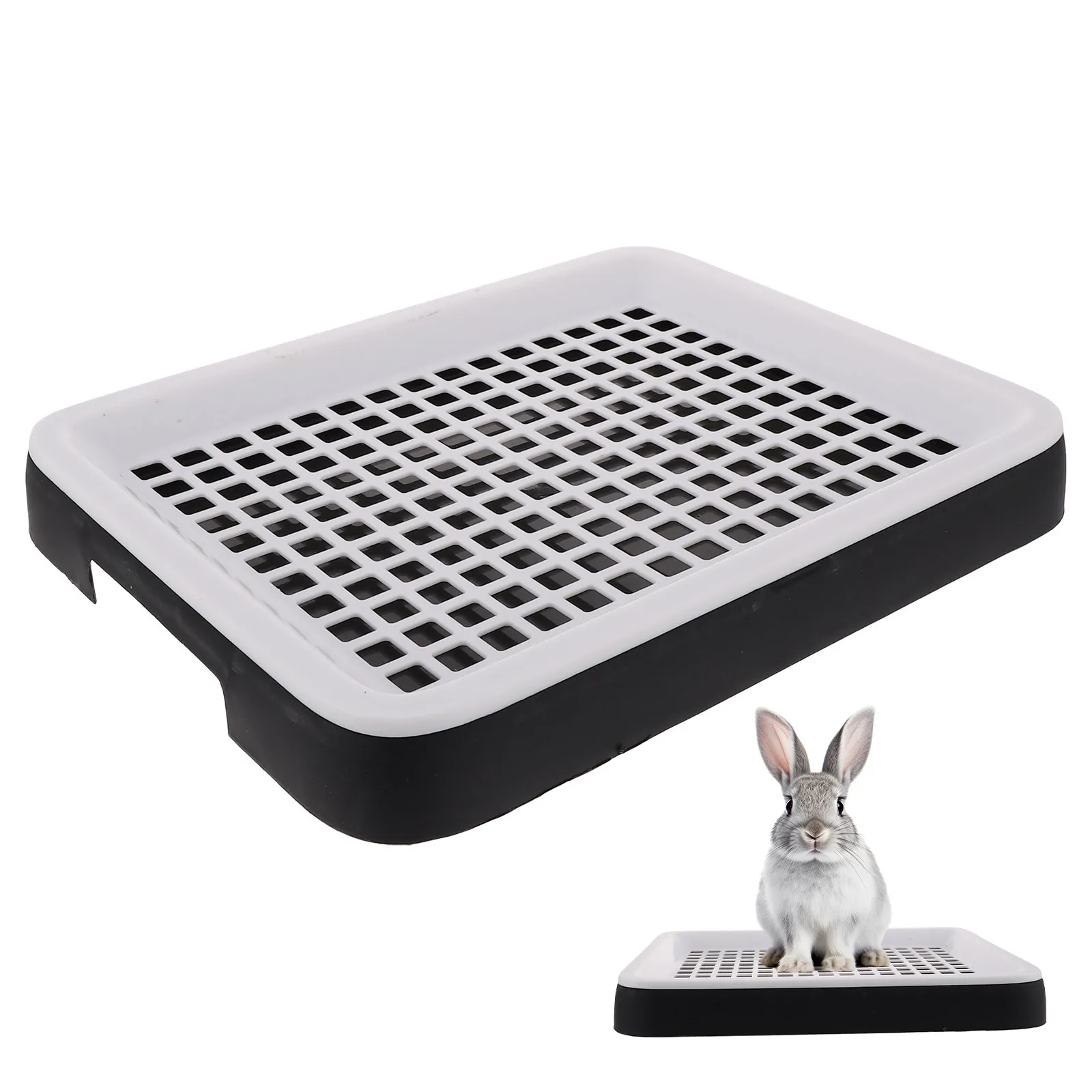 Rabbit Litter Box Small Pet Toilet Tray Bunnies Corner for Ferret Hamster Dragon Cat Guinea Pig 1005011858508756