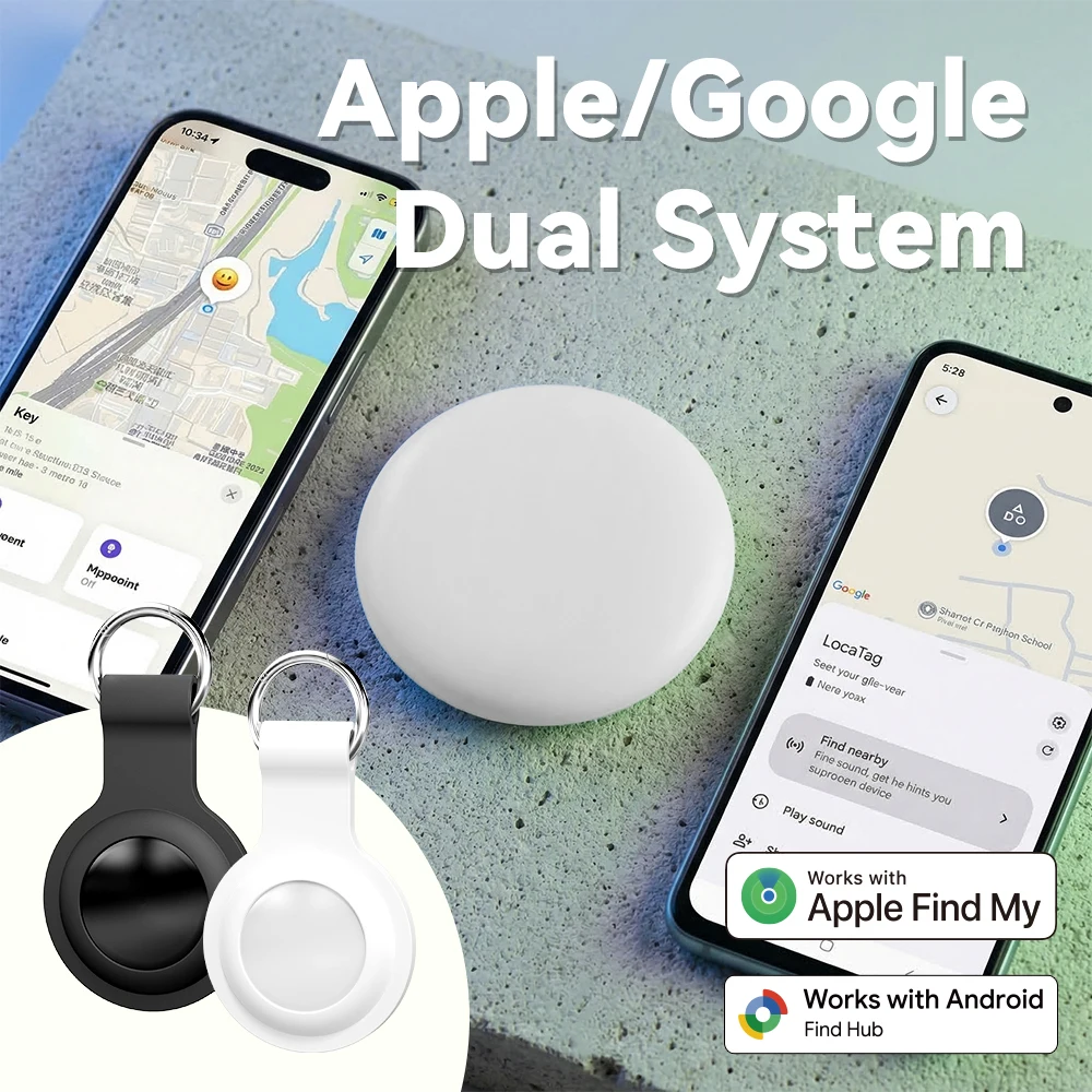 Dual Mode Anti-Lost Tracker for Android & Ios Item Finder Waterproof Pet Dog GPS Tag Iphone (2 In-1) 1005011860591366