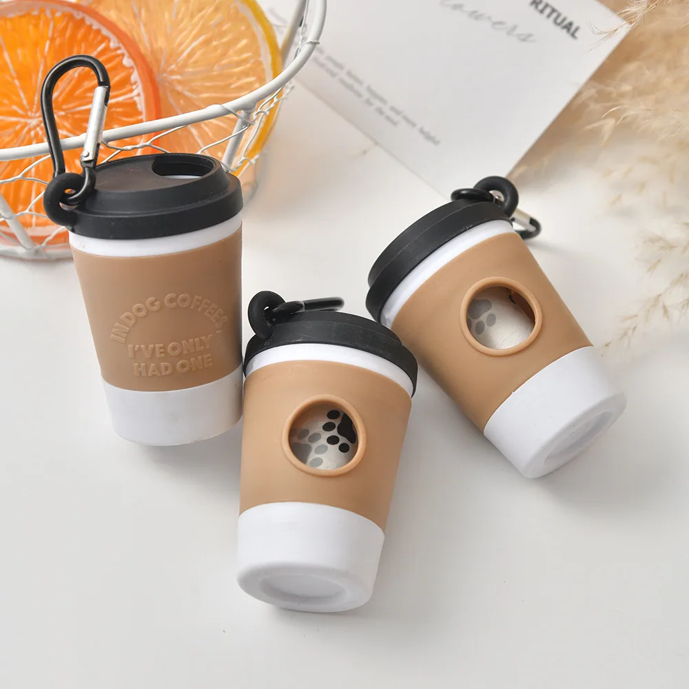 Dog Bag Dispenser Design Portable Pet Poop Trash Can Outdoor Walking Garbage Storage Box 1005011868061944