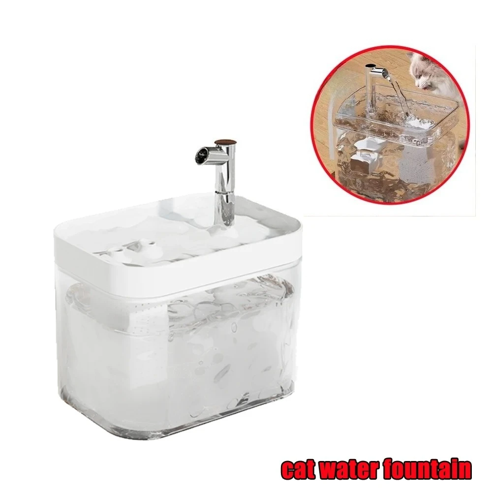 Fully Automatic Pet Water Dispenser USB or Plug in Smart Cat Cat and Dog Water (15L) 1005011886033569