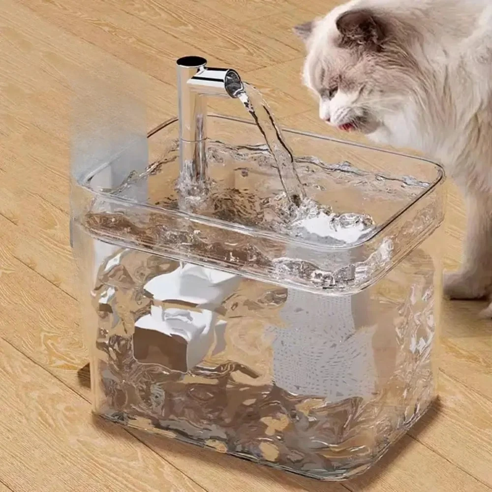 Cat Water Dispenser USB or Plug in Automatic Pet Smart Water Dispenser Cat And (15L) 1005011887594502