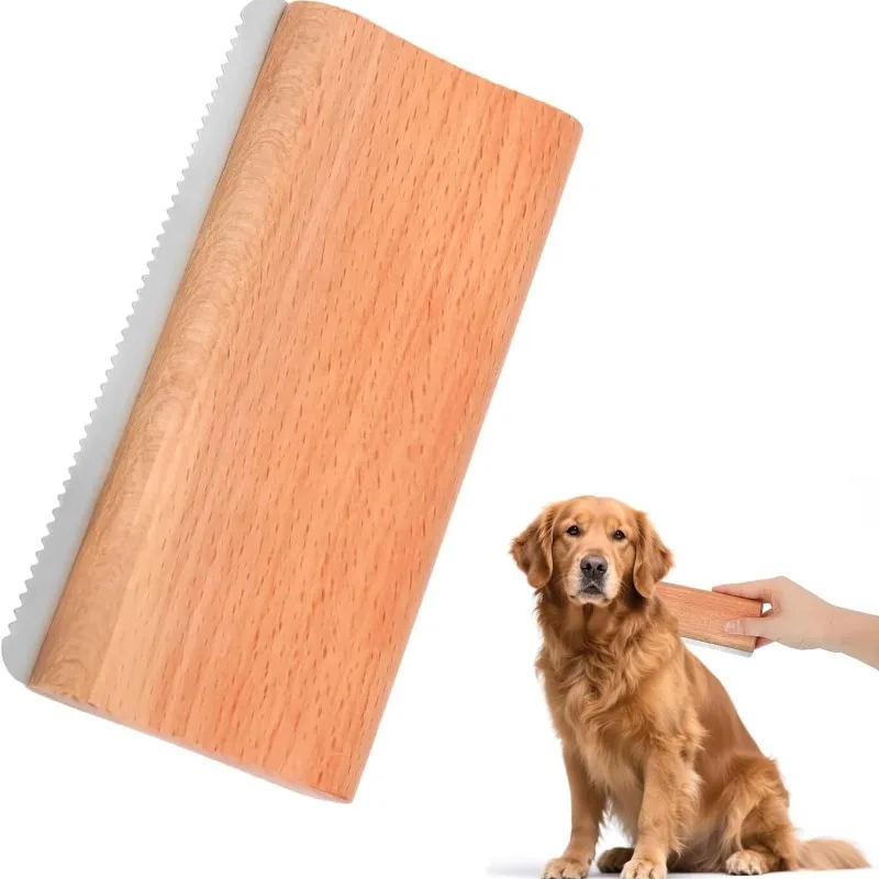 Pet Hair Removal Comb Wood Horse Brush Dog Equestrian Shaver Horse 1005011889168690