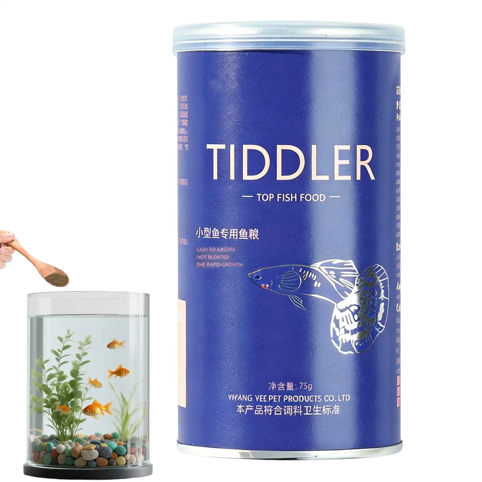 Fish Food Aquarium Feed Small Betta for Breeders Hobbyists Freshwater Anglers Home Office 1005011907974965