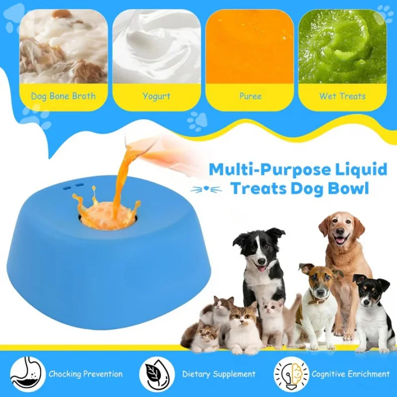Pet Slow Feeder Ball Lick Bowl – a Non-Slip Interactive Feeder Specially Designed for Cats and Dogs 1005011927535644
