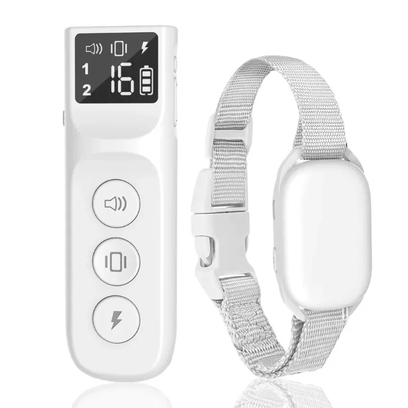 New Electric Dog Training Collar Waterproof Bark Collar Pet with Remote Control Rechargeable Anti 1005011928153873