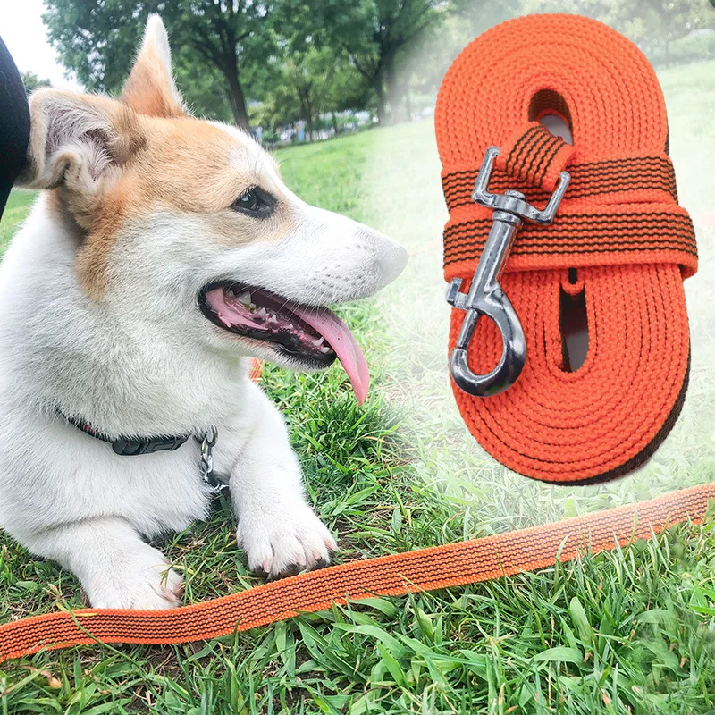 10m 15m Dog Leash Long Pet Lead Non-Slip Rubber Training Walking Rope Comfortable Leashes (5m) 1005011940406396