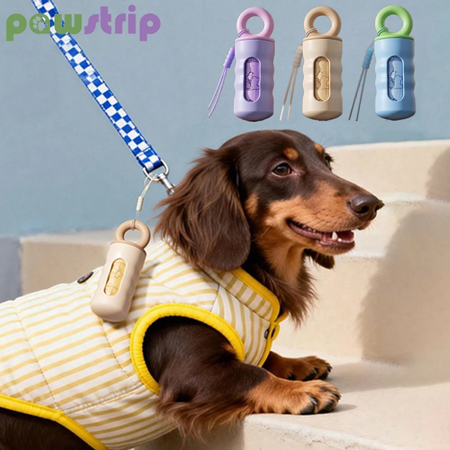 Outdoor Portable Dog Poop Bag Dispenser Stylish Pet Garbage for Dogs Cats Pet 1005011945776403