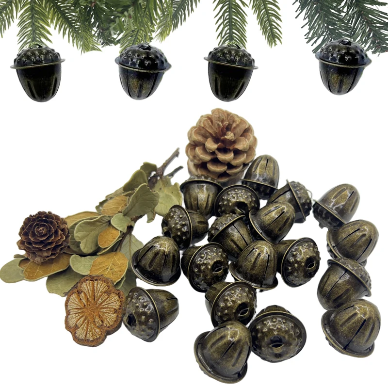 Festival Decoration Vintage Bells. 1.1-Inch Clear Jingling Are Suitable for Party Decorations 1005011947077515