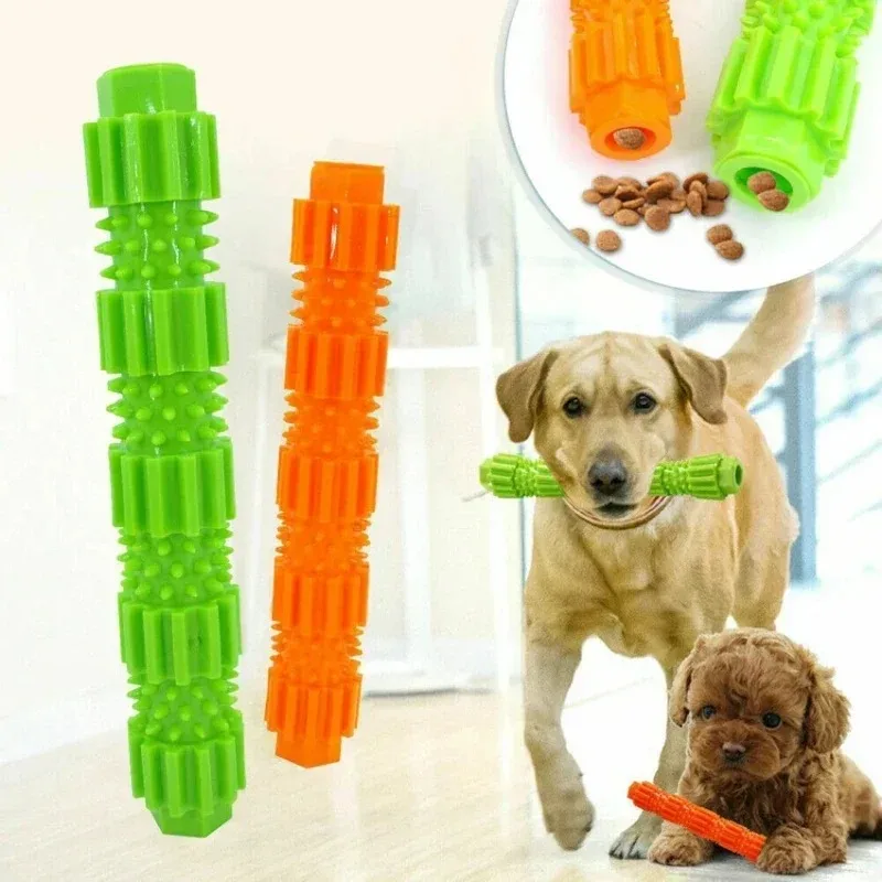 Dog Chew Toys Heavy Duty Rubber Aggressive Chewer Teeth Grinding Cleaning Gear Shape Random Color 1005011949418666