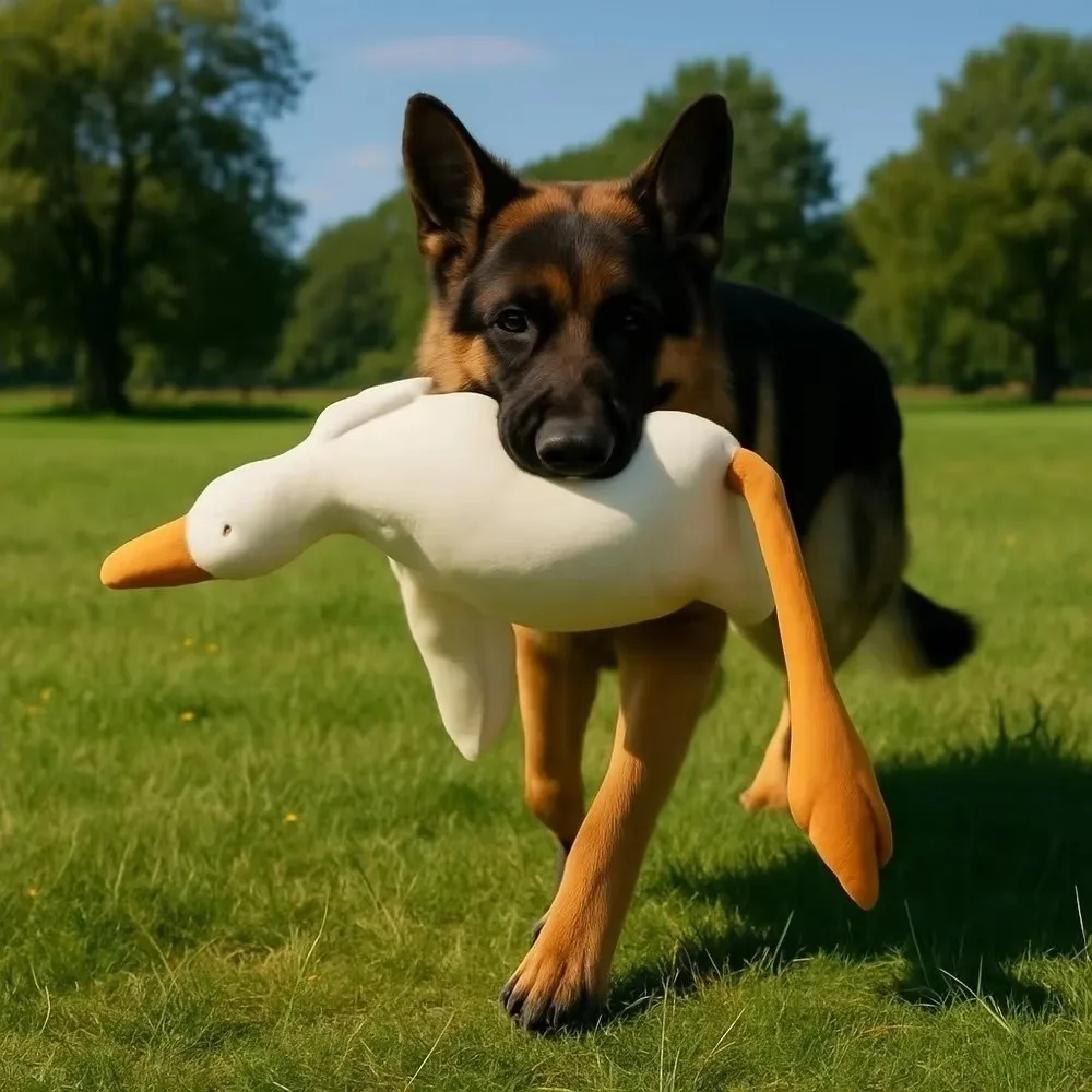 50/90cm Cute Energy Release Duck Dogs Toy Goose Dolls Colorful Pet Companion Toy Cartoon Portable 1005011951437514
