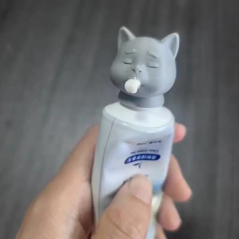 Cat-Shaped Toothpaste Dispenser – Fun Bathroom Accessory for Pet Lovers (2pcs) 1005011970244388
