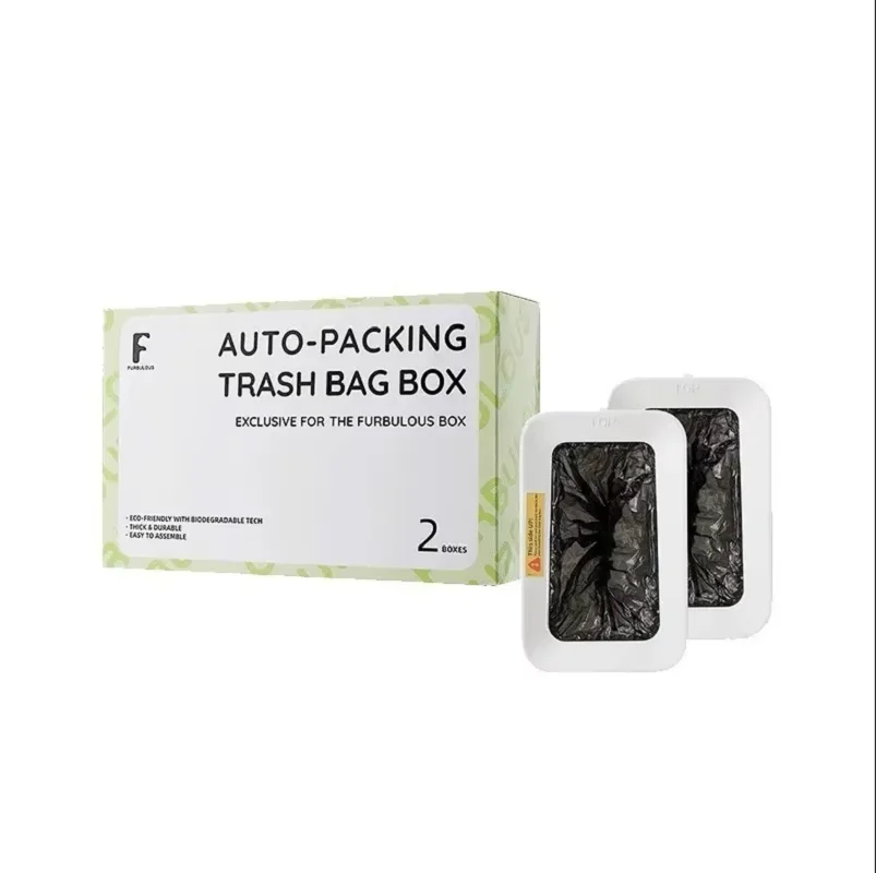 FURBULOUS Trash Bag Box Automatic Cat Litter Self Cleaning Smart Sandbox Large Capacity Cats 1005011982303098
