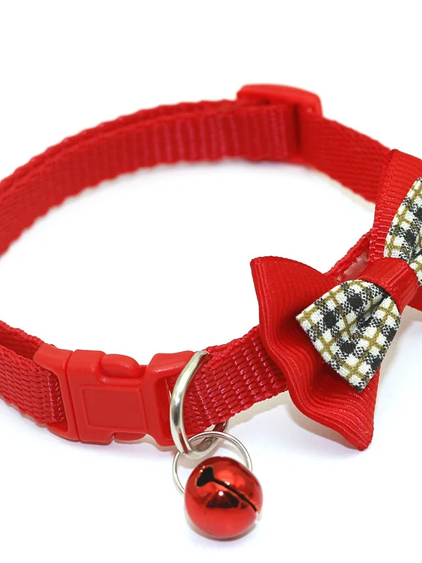 Adjustable Pet Collar for Small Dogs and Cats Decorative Neck Ring Teddy Dog Leash Universal Size 1005011997214964