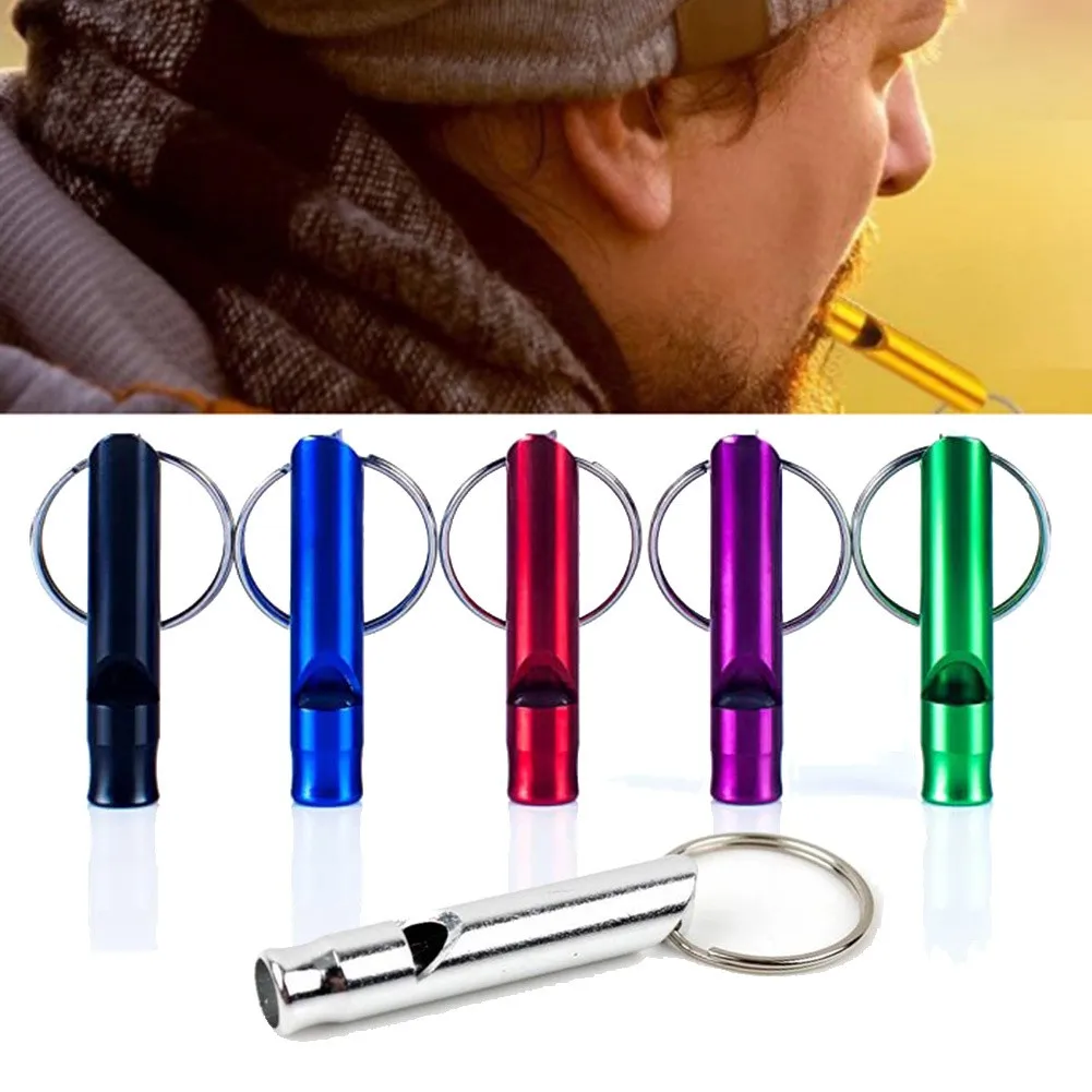 8mm Mini Survival Metal Whistle Distress Pet Training Feeding Helper Outdoor Dogs Repeller 1005011999049651