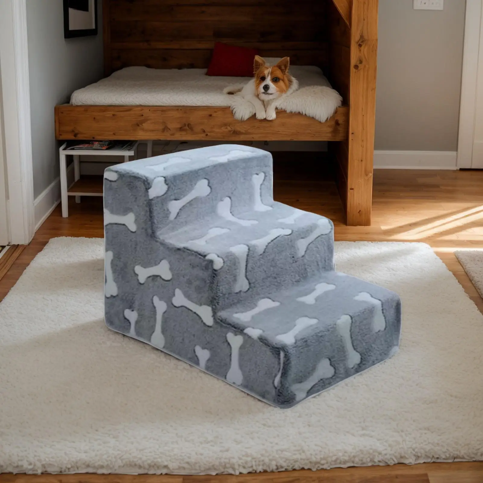 Pets Household Bedside Stairs Dogs Cats Cleaning Pet Ramp for Accessories 1005012001085570