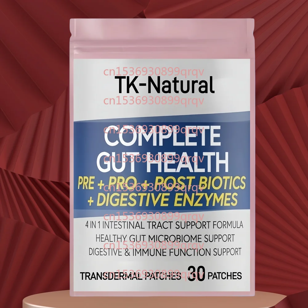 Patches 4-In-1 Gut Health Support Transdermal Prebiotics + Probiotics + Postbiotics 1005012001861875