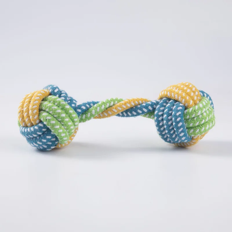 Pet Dog Toys for Large Small Dogs Toy Interactive Cotton Rope Mini Ball for Dogs 1005012002258187