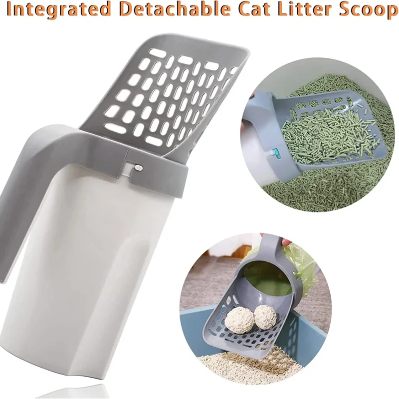 Cat Supplies Litter Scoop with Refill Reusable Pet Cleaning Tool Toilet Waste Cleaner Box Special 1005012015835361