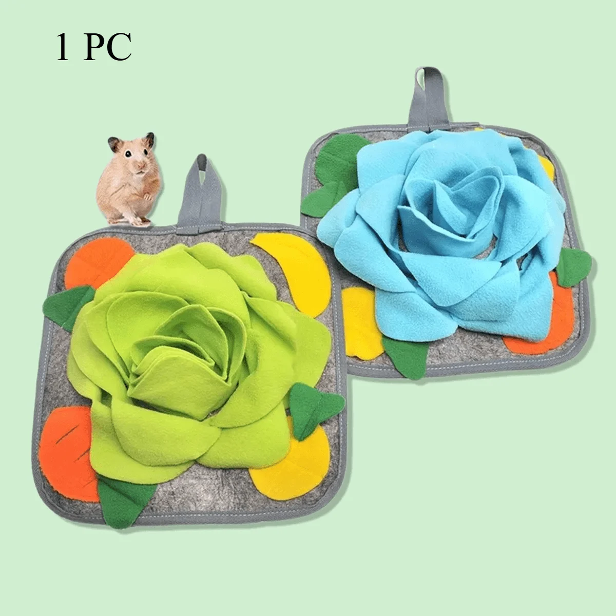 Pet Sniffing Mat for Dog Rabbit Hamster Slow Feeding Training Pad for Enhance Intellect and Create 1005012020039183