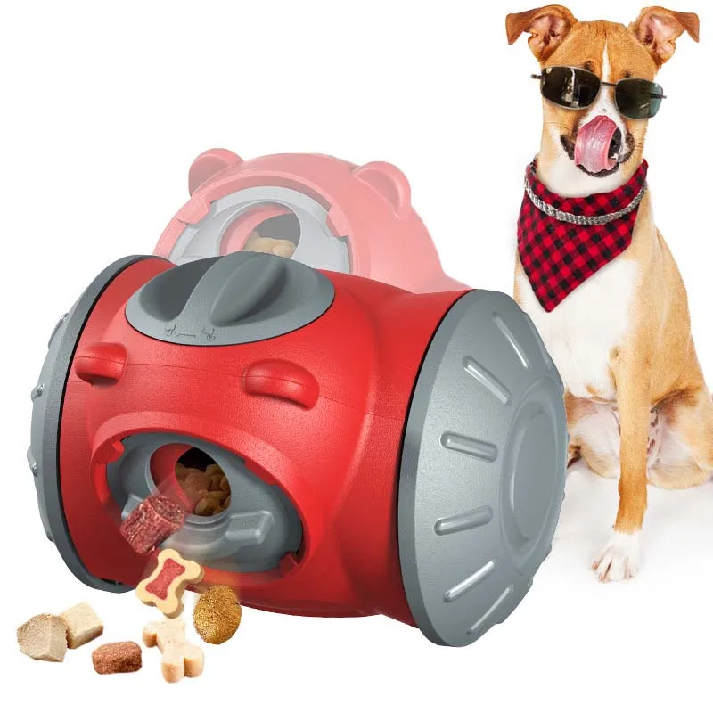 Wobble Leak Food Car Dog Toy Slow Feeding Puzzle Dispenser Interactive IQ Training Anti 1005012023012806