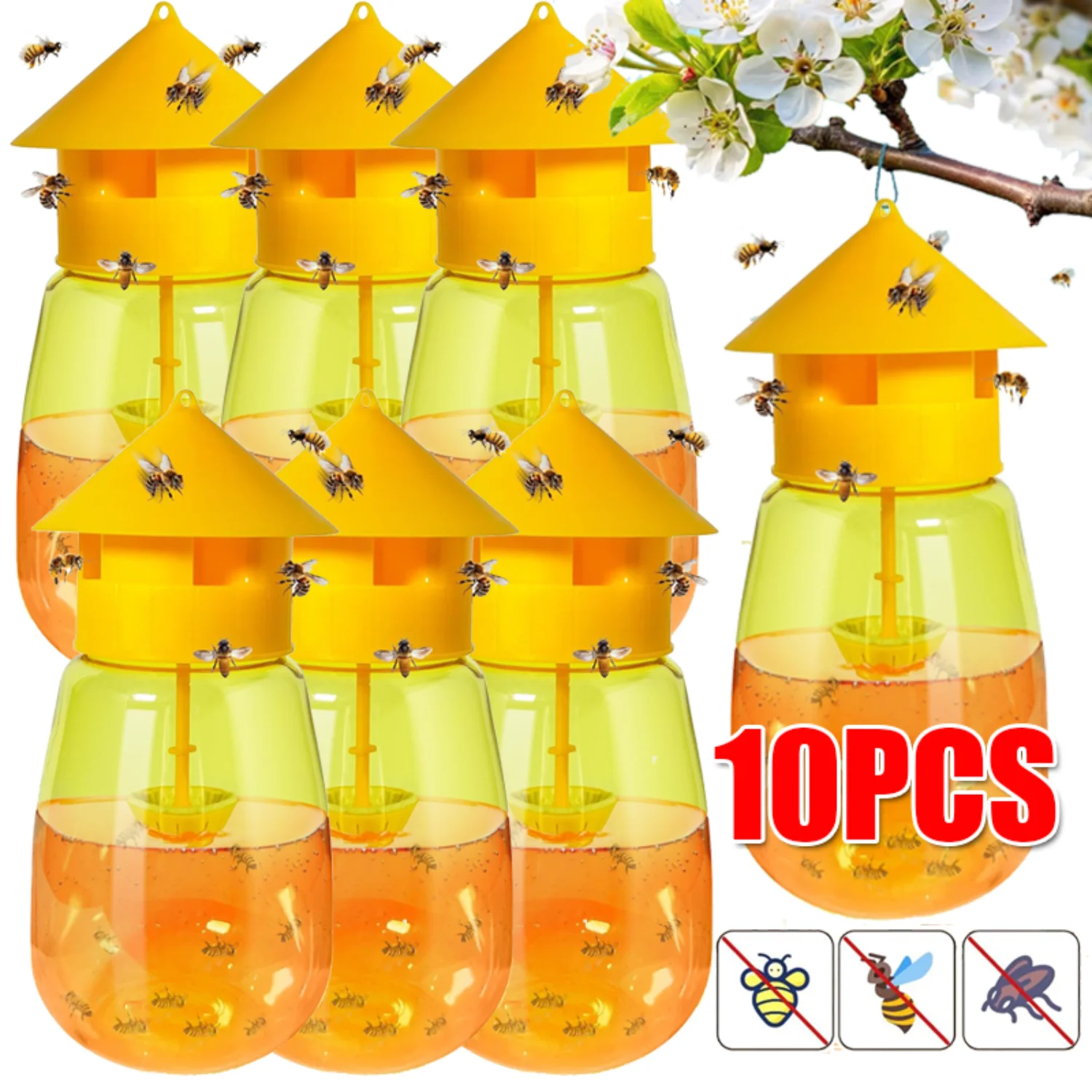 Pheromone Fruit Fly Trap Liquid Killer Long-Last Deterring Bait Insect Catcher 1005012028724618
