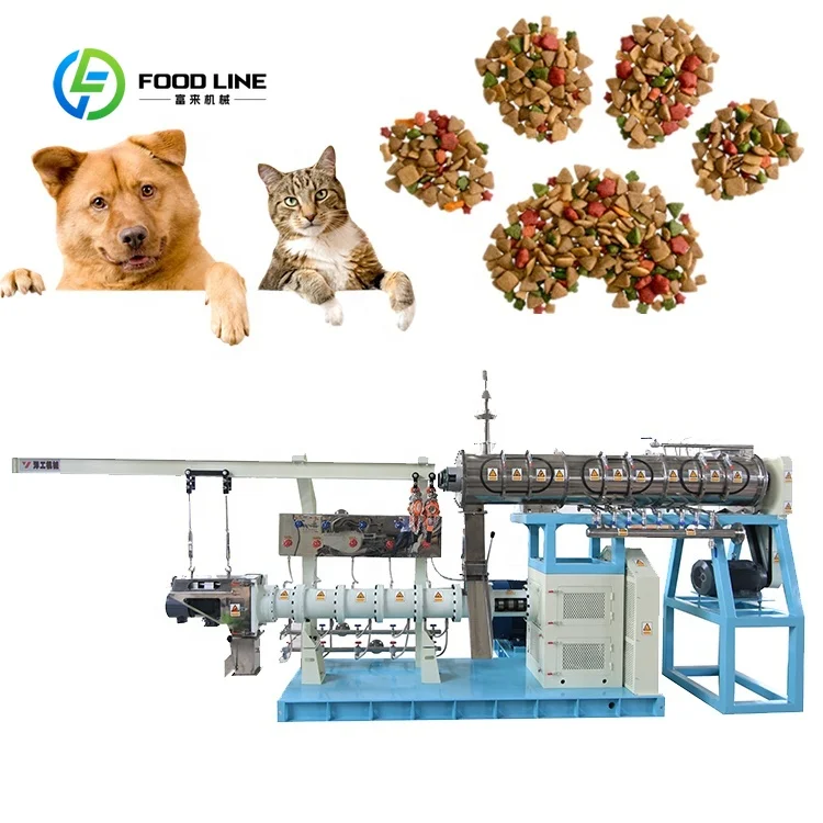 Pet Food Floating Fish Feed Pellet Machine Customized Cat Daily Meal Extruder Extrusion 1005012033537659