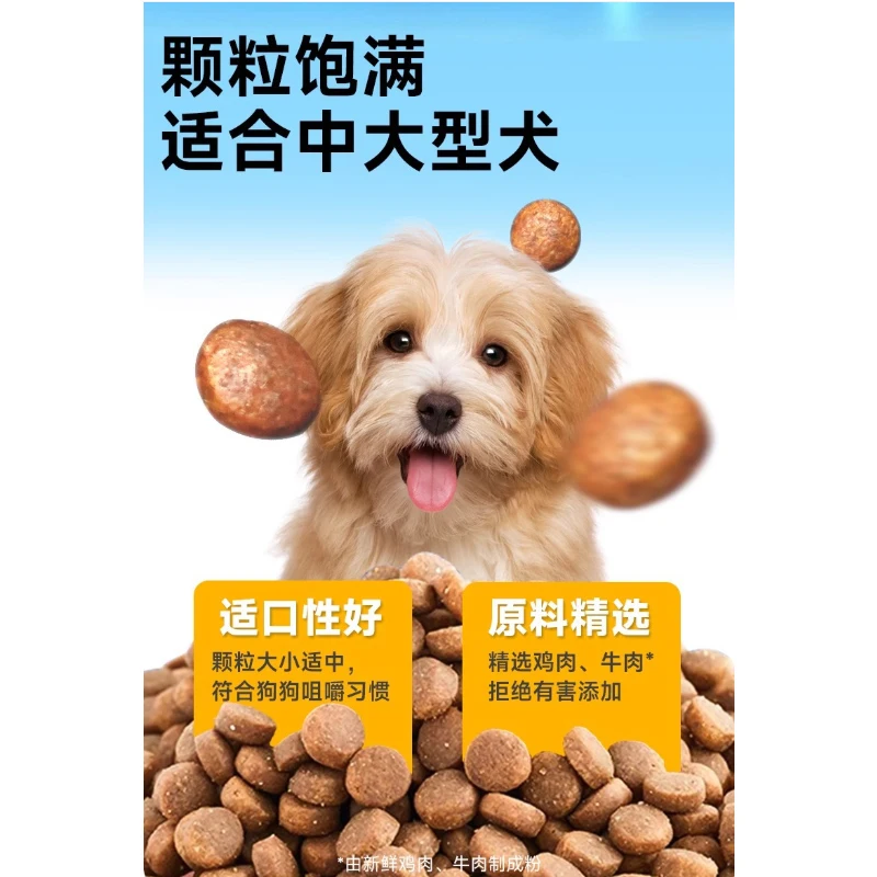 Muscle & Bone Strengthener Dog Food for Golden Retrievers & Labradors Puppy Special Pet (500g) 1005012038132838