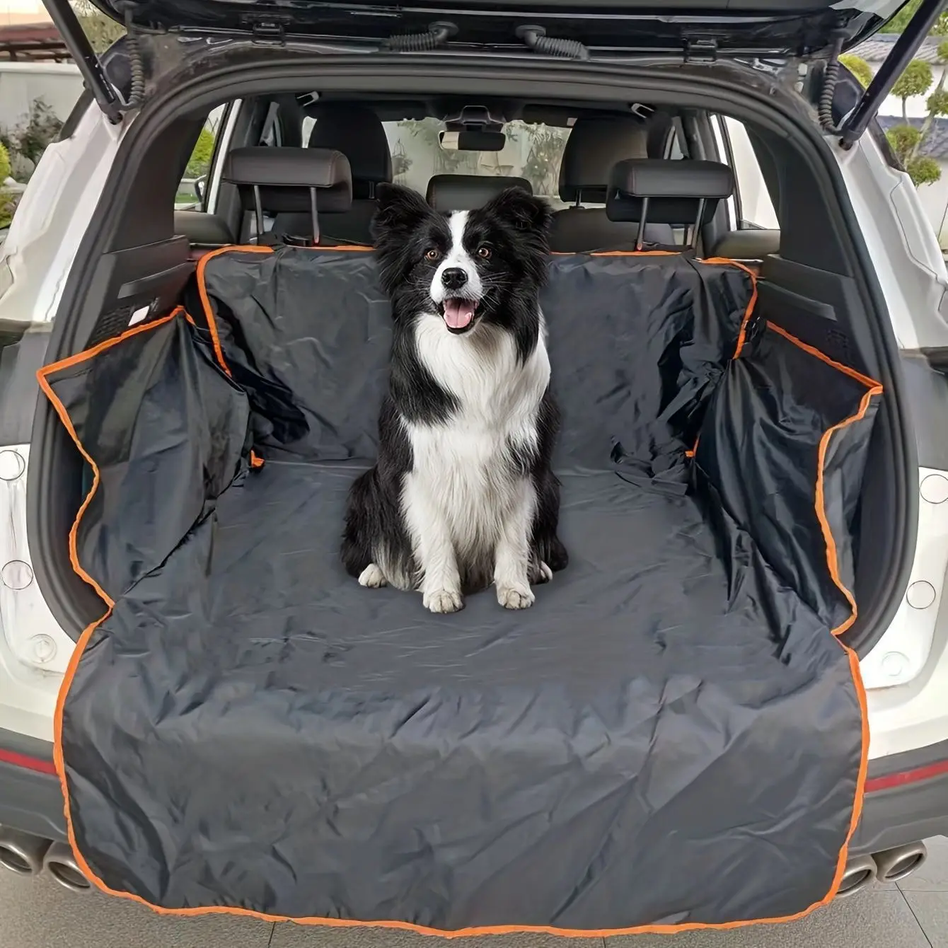 Homefish Pet Trunk Mat for Large and Medium Sized Dogs Car Tailgate Mat Anti Stain Pet Seat Cushion 1005012039156523