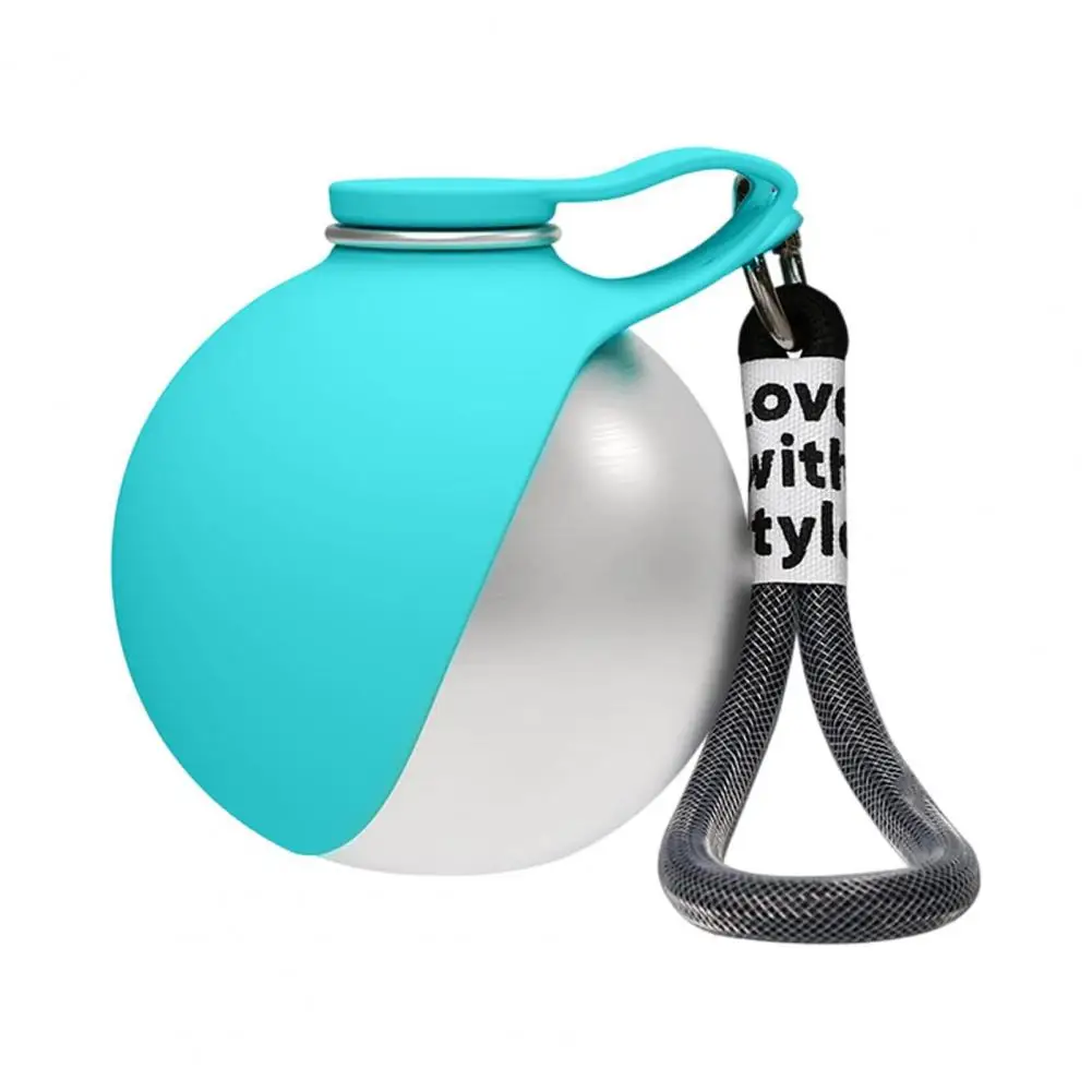 Travel Dog Water Container Portable Bottle with Foldable Silicone Bowl Leak-Proof 1005012044509289