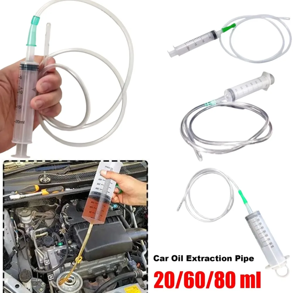 20/60/80ml Syringes Oil Pump with 1m Hose Reusable Pet Nutrition Feeding Measuring Pump Hydroponics 1005012048049592