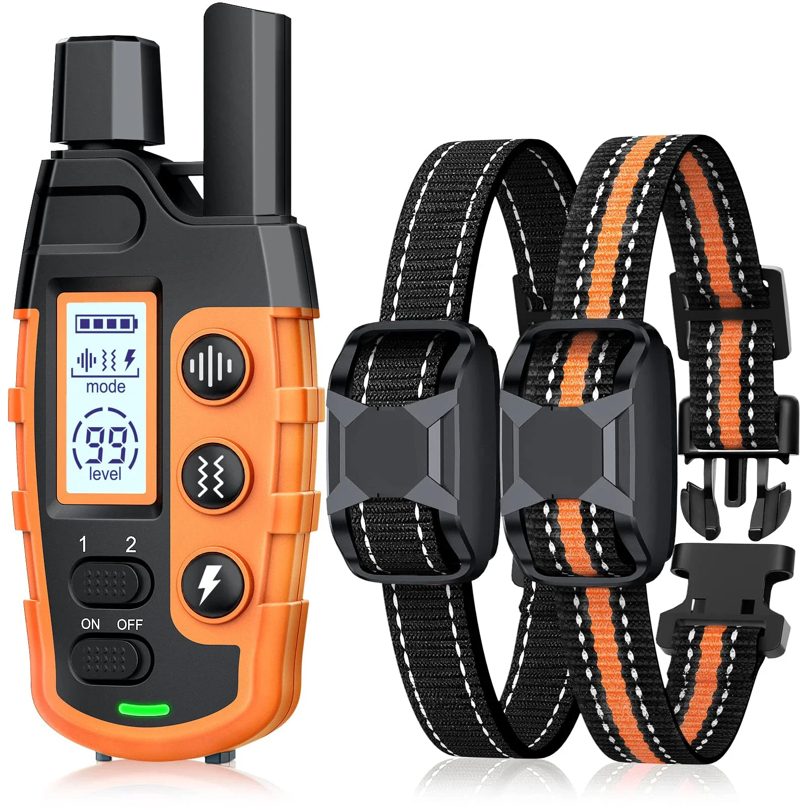 3300Ft Electric Dog Training Collar Remote Control Waterproof Pet Behaviorfor 5-120lbs Puppy 1005012050085399