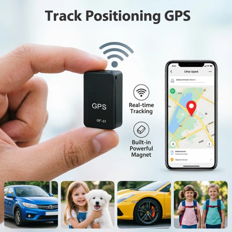 Motorcycle Car Gps Tracker Gf07 Mini Tracking Locator Magnetic Vehicle for Pets Child Elderly 1005012051056314
