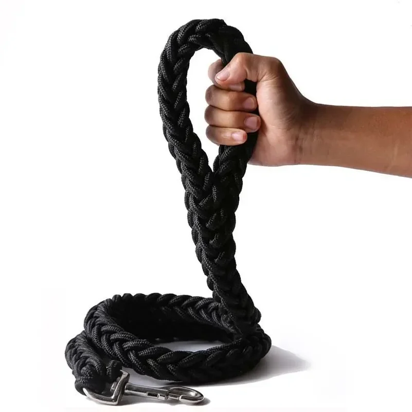 Heavy Duty Large Dog Leash Durable Nylon Braided Lead for Small Medium Big Dogs Bully Walking 1005012052271808