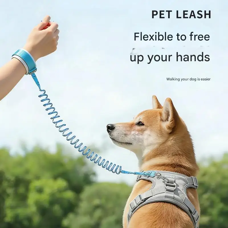 Reflective Dog Leash Wrist-Worn Traction Ropetangle-Free Break-Resistant with Comfortable Padded 1005012054485453
