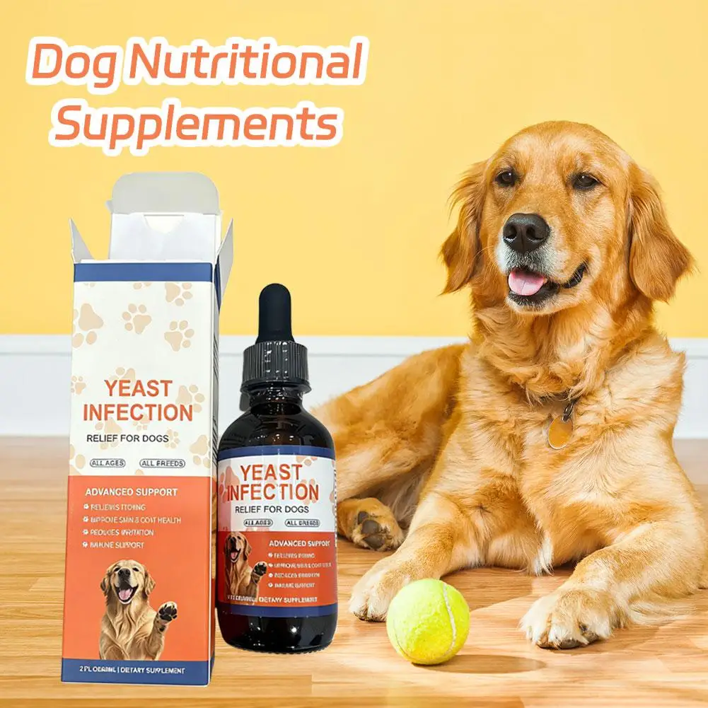 Irritation Skin Pet Nutritional Supplement Antipruritic Fur Health Immune Support Yeast (60ml) 1005012061532297