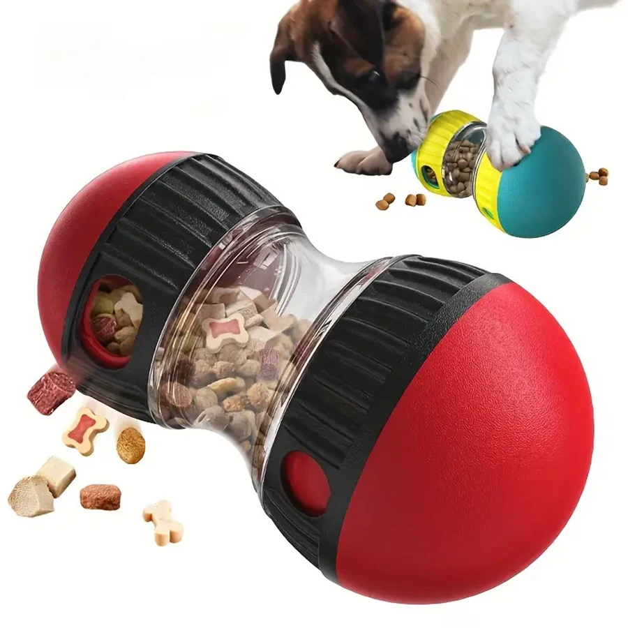 Dog Rolling Leakage Ball Slow Food Training Dog Toys Leakage Pet Toys, Dog Snack Dispenser 1005012064999202