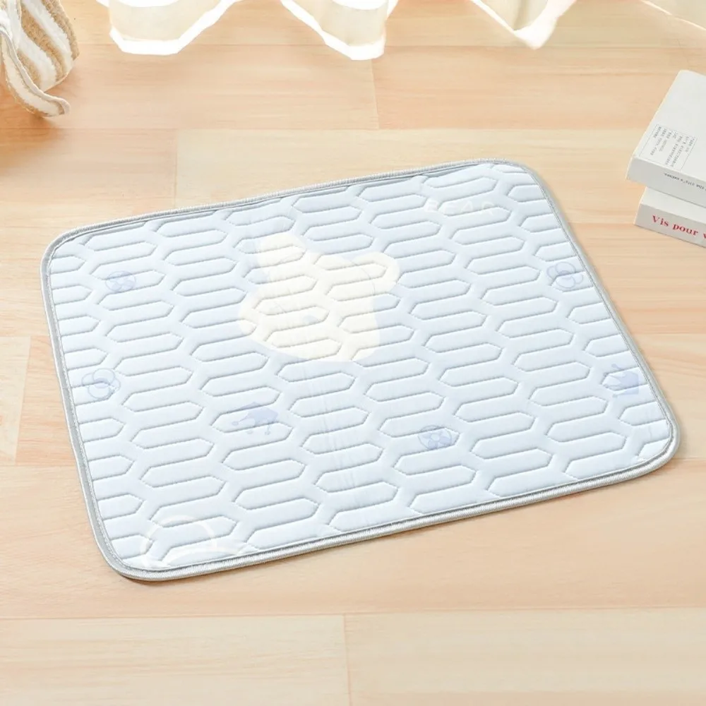Cute Washable Cat Latex Mat Cool Feeling Soft Cooling Dog Breathable Comfortable Sleeping Cushion 1005012072791716