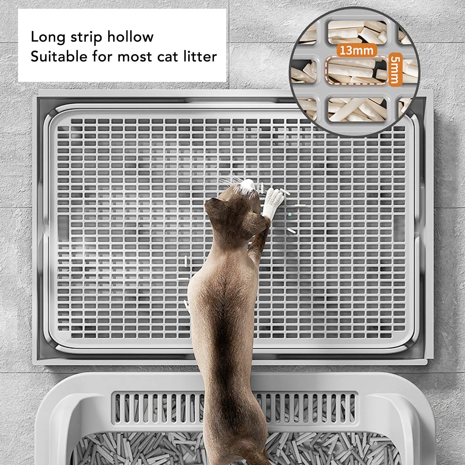 Cat Litter Trapping Mat Mat Spacious Double Layer Washable Anti Slip Bottom Cat Litter 1005012074381970