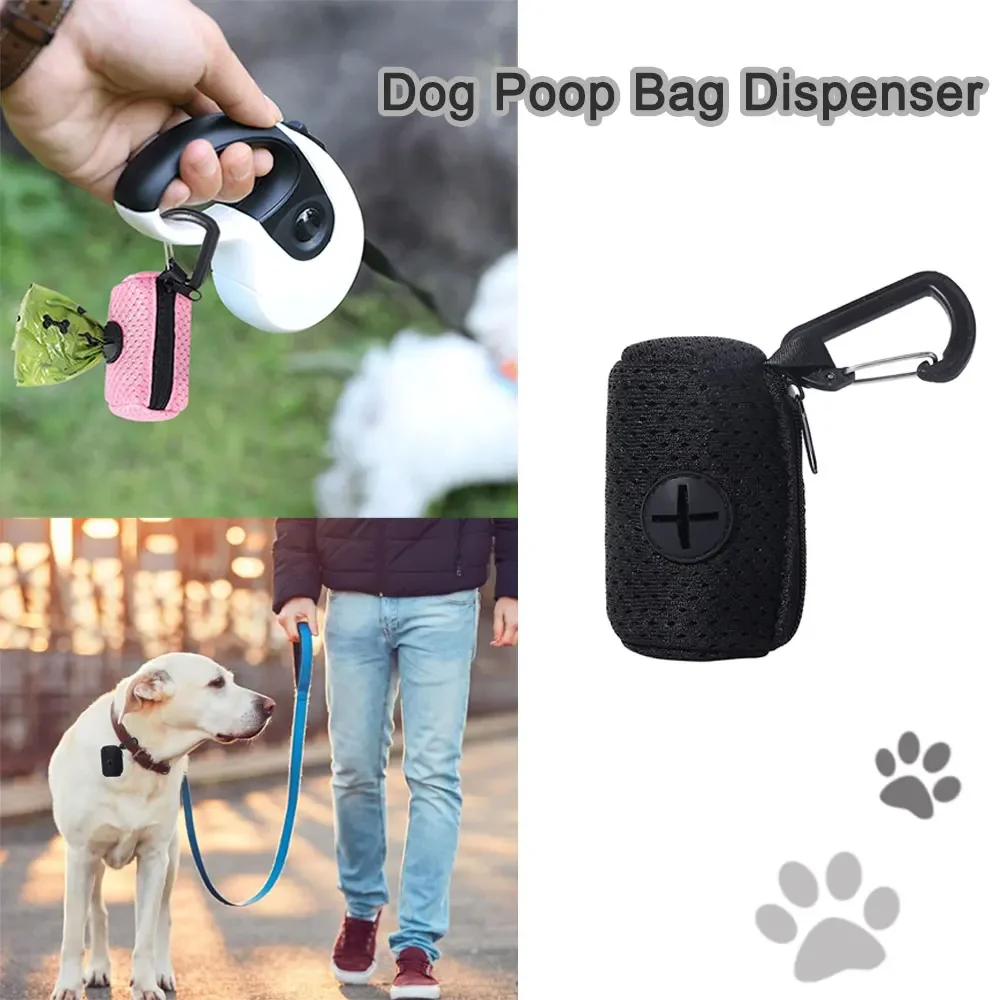 Dog Poop Bag Dispenser Hangingable Holder Poo Bags Dispenser for Dogs Walking Garbage 1005012078886332