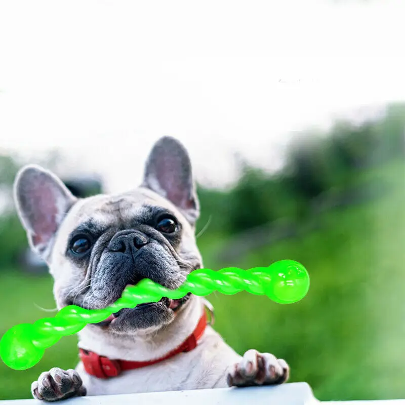 Pet Dog Training Interactive Toy Pet Funny Molar Stick Strong Rubber Durable Teeth Clean Toy Long 1005012080238079