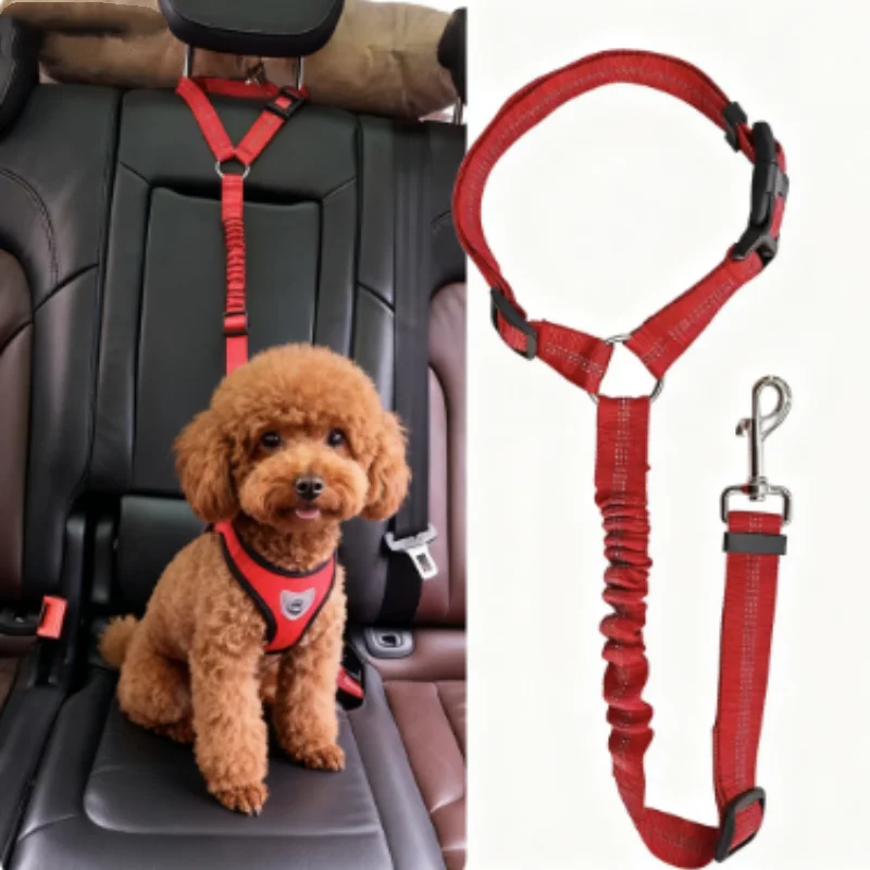 Reflective Pet Dog Car Seat Belt Puppy Dog Walking Travel Car Accessories Dog Leash Harness 1005012080641026